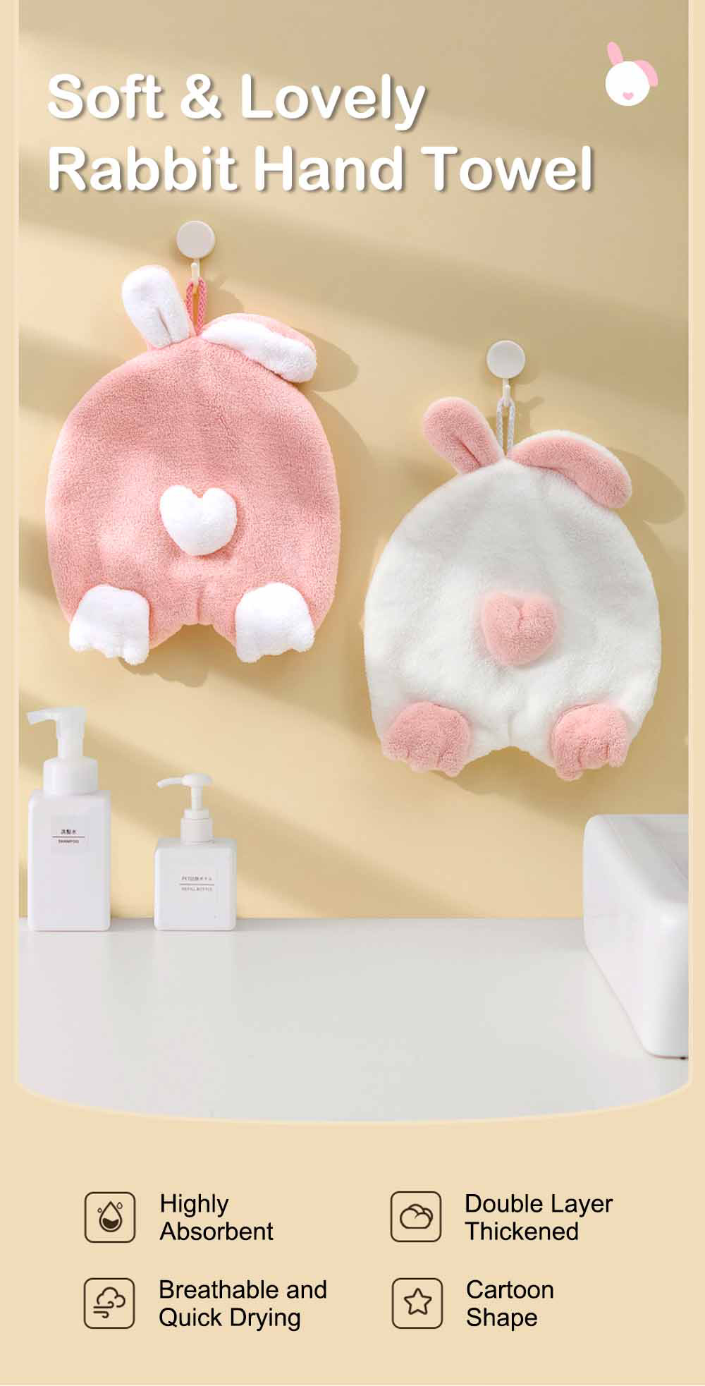 Soft-and-Lovely-Rabbit-Hand-Towel